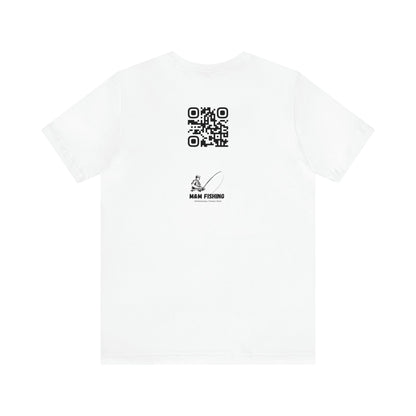 M&M Fishing White Tee  QR Limited Edition