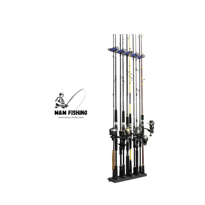 Rutenhalter für Angelruten 10 Stück  Horizontal/Vertikal
